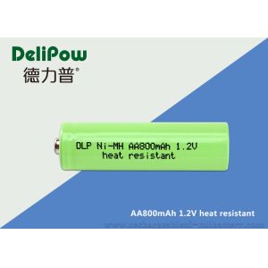 Customized Capacity AA NIMH Rechargeable Battery 800mAh With UL / CE