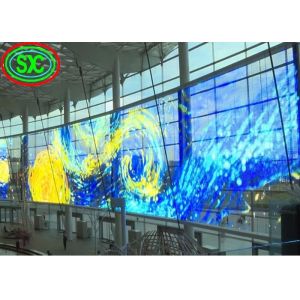 P3.9-7.8mm Transparent LED Screen 500x500mm 1920Hz Refresh Rate