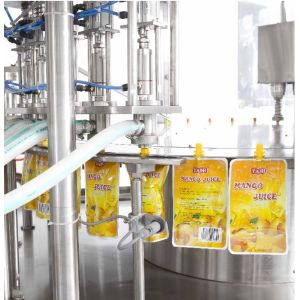 Custom Spouted Pouch Filling Sealing Machine With Nozzle Diameter 8.5-20MM