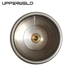UPPERWEED 60Turbo Nozzle Size Flame Torch Head Stainless Steel and Brass for Gas