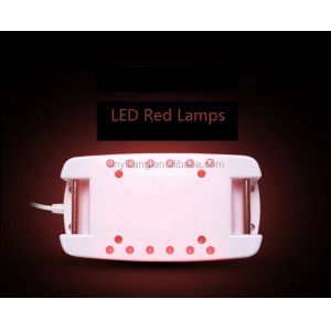 White Elastic Abdominal Vibration Belt 50Hz-60Hz Stomach Massage Belt