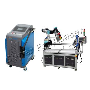 Automatic Laser Rust Cleaning Machine 3D Vision Imaging Cleaning Robot