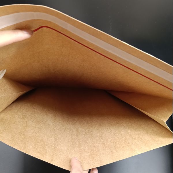 Self-Adhesive Brown Kraft Pointed Bottom Bags Durable Eco-Friendly Food-Safe Thick Recycled Material