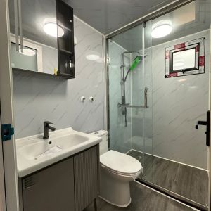 Folding Container House with High Flexibility Strong Steel Structure with Rock