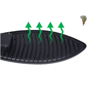 Rechargeable Battery Outdoor LED Spotlights With 510 * 350 * 25mm Solar Panel