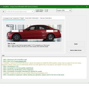 SmartBenz Car Remote Programming For Mercedes AMG Instrument Cluster