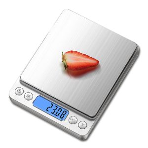 High Precision 3kg 0.1g 0.01g Digital Jewelry Scale Mini Gold Gram Coffee Scale