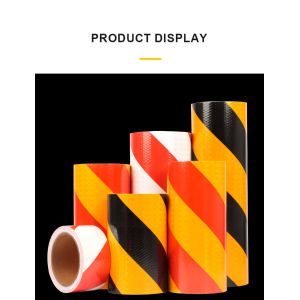 PVC Crystal Lattice Self-Adhesive Vehicle Conspicuity Traffic Safety Warning