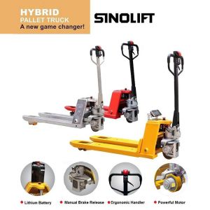 ET20MH-P-F Stainless Galvanized Walking Type Hydraulic Pallet Truck Capacity