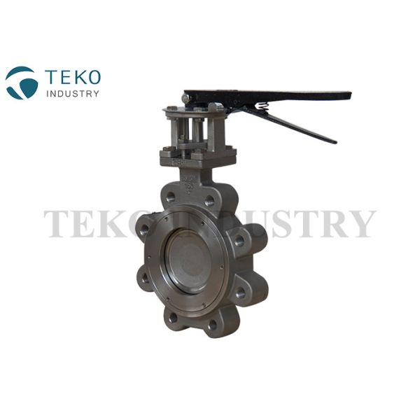 Metal Seated High Temperature Butterfly Valve Anti - Leakage With Long Service
