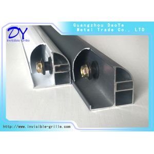 Unobstructed Balcony Safety Barrier Invisible Grilles For Burglar Alarm