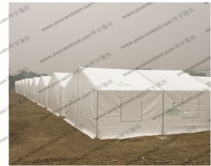 Portable 6 Meters PVC Tents with Rolling Door