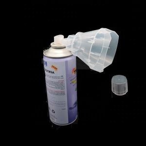 Durable Plastic Aerosol Oxygen Spray Cap Oxygen Spray Valve With Nozzle