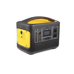 Rechargeable Portable Power Stations 600W LiFePO4 Type C With Light