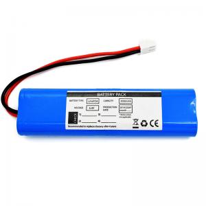 Wholesale Emergency Lighting Battery LiFePO4 3000mah Battery 6.4V Blue PVC from china suppliers