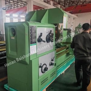 Cw Series Large Horizontal Manual Lathe Machine For Steel Easy Operation