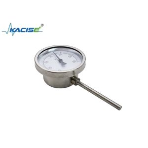 Industrial Grade WSS-411W Bimetal Thermometer with Custom Stem Length