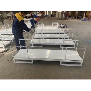 Industrial Warehouse Steel Stacking Pallet Rack with Removable Posts Stacking