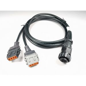 Durable High-Performance Cable Assembly with Tyco 3pin Sensor Connector and PA66