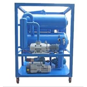 Electric Cold Steel 9000L Transformer Oil Filtration Machine With Double Vacuum