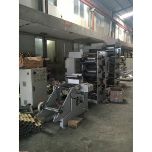 7color 320 two units(4+3) Label roll to roll flexographic printers self-adhesive