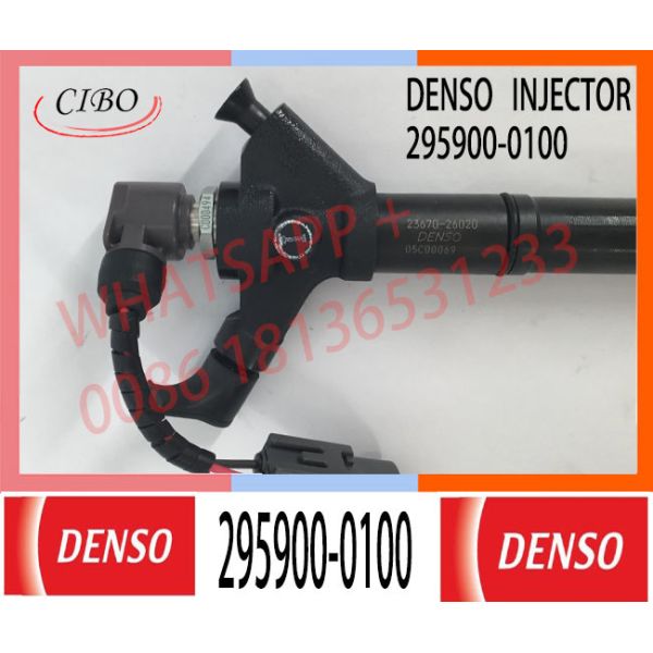 Neutral Brand New Common Rail Diesel Fuel Injector 23670-26020 23670 26020 295900-0100