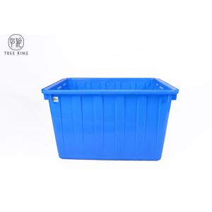 Growing Tote Plastic Bin Boxes , W160 Garden Rectangular Plastic Storage