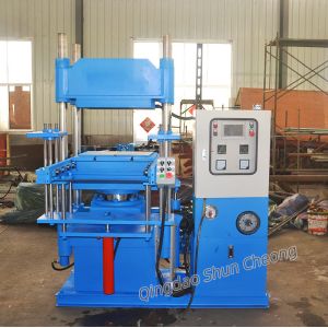 Advanced CNC Control 2RT Rubber Compression Molding Machine Vulcanizing Press