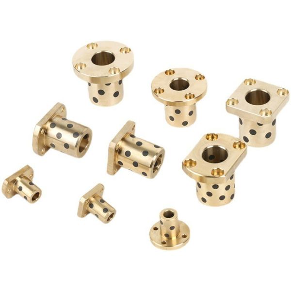 Industrial Bronze Bushing DIN Standard Cylindrical Bushes with Copper Plating