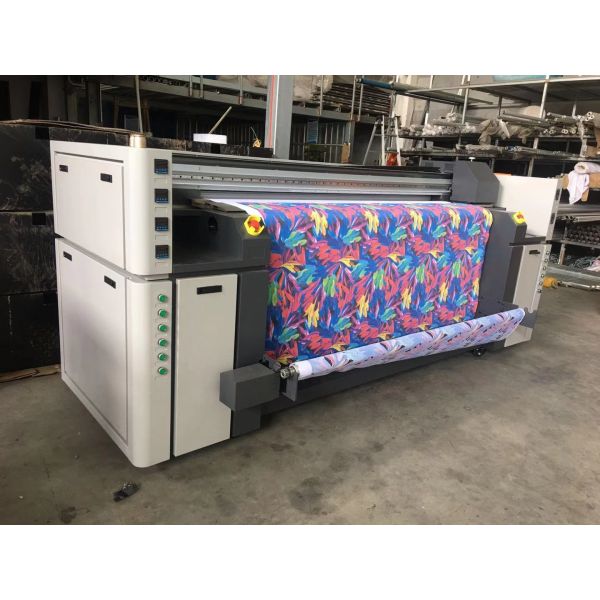 Large Format Inkjet Textile Printing Machine High Resolution With Automatic