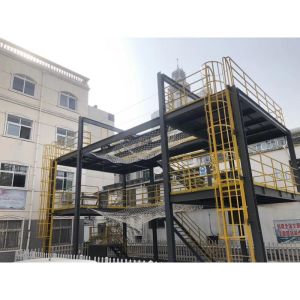 Steel Structure Mezzanine Floor Warehouse Indoor Steel Platform Mezzanine For