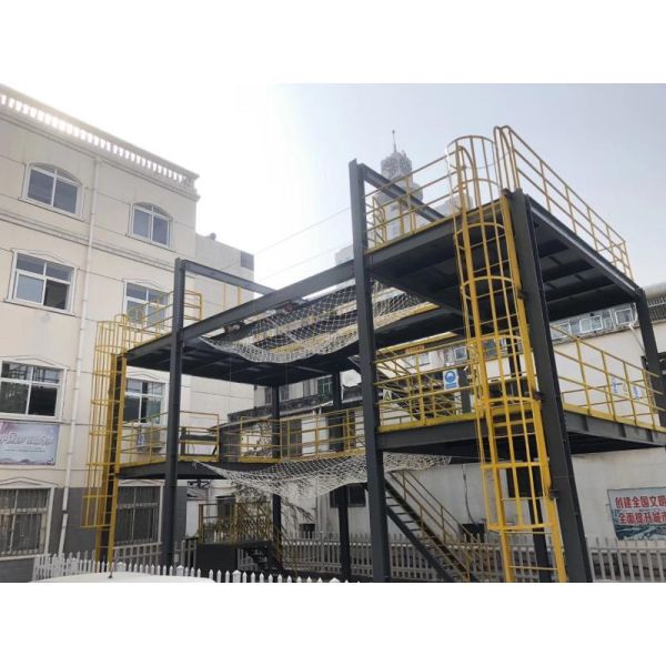 Steel Structure Mezzanine Floor Warehouse Indoor Steel Platform Mezzanine For