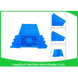 Mesh Collapsible Plastic Containers with Attached Lids / Package Folding Plastic