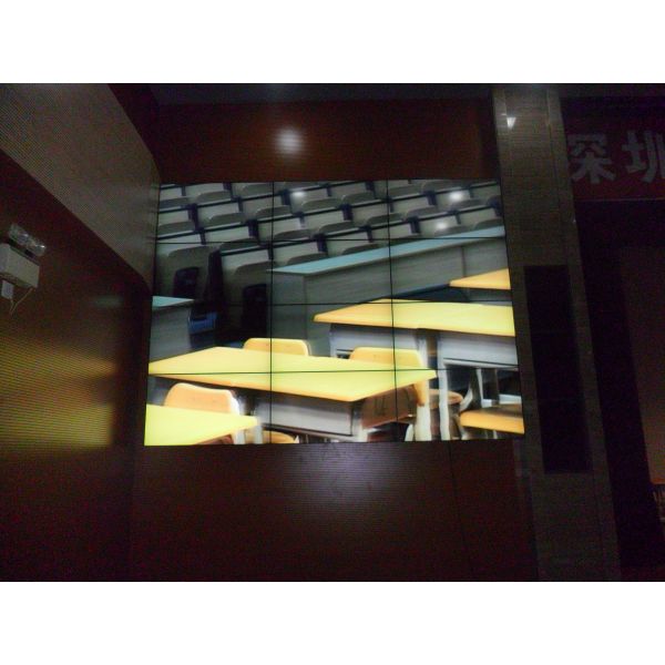 6.7mm Indoor LED Video Wall Mounted With 46'' Super Narrow Bezel