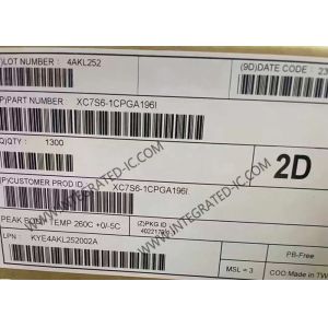 Wholesale Field Programmable Gate Array XC7S6-1CPGA196I 100 I/O Spartan-7 Embedded Field Programmable Gate Array IC 196-TFBGA from china suppliers