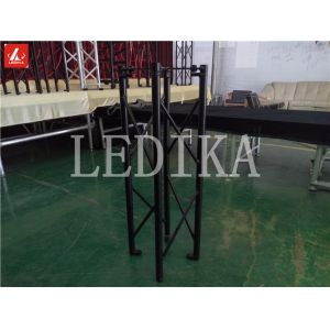 China 20m Max Span Creative 6082 Folding Truss Bright Black For Extensive Activities on sale