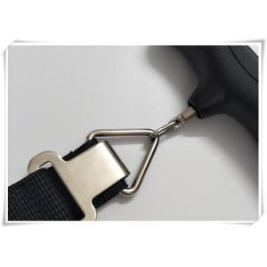 Black Travel Bag Weighing Scales Units KG / G / LB / OZ With Polyester Belt