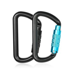 China 25kN Hammock Aluminum 0 Shape Carabiners for Camping and Outdoor Snap Hook on sale