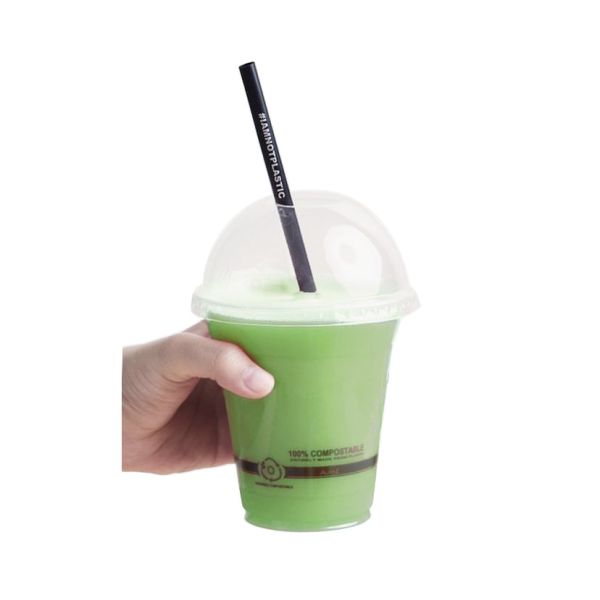 Quality PLA Bulk Compostable Cups Biodegradable Custom Embossed Surface for sale