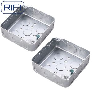 RIFI 54151-1/2&3/4 Drawn Octagon Boxes With Two Screw 4"x4" Octagonal Metal