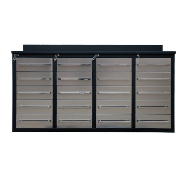 Quality 20 Drawer Garage Tool Storage Workbench Tool Cabinet with Cold Rolled Steel Material for sale
