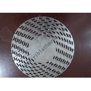 Galvanized Anti Climb Security Spikes Anti Split Plates 1-1.2mm Thickness Silver