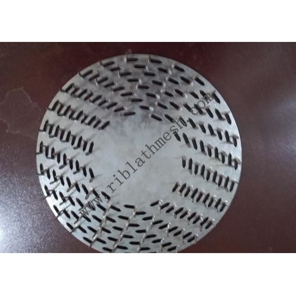 Galvanized Anti Climb Security Spikes Anti Split Plates 1-1.2mm Thickness Silver