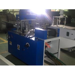 2.1-4.1Kw Paper Napkin Making Machine Pneumatic Loading Shaft 1/4 Folding Type