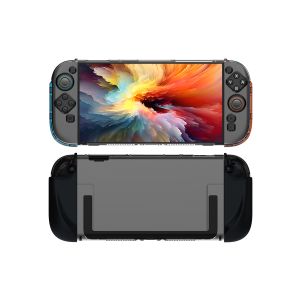 Detachable PC Left & Right Joy-con + Dockable Middle Frame Protective Cover Case