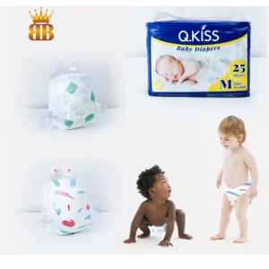 Wholesale OEM Wholesale Elastic Waistband Huge Absorption Baby Pull-up Diapers Nappies Diapers from china suppliers