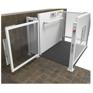 Hydraulic Mobile Elevator Platform , Easy Operation Vertical Lift Elevator