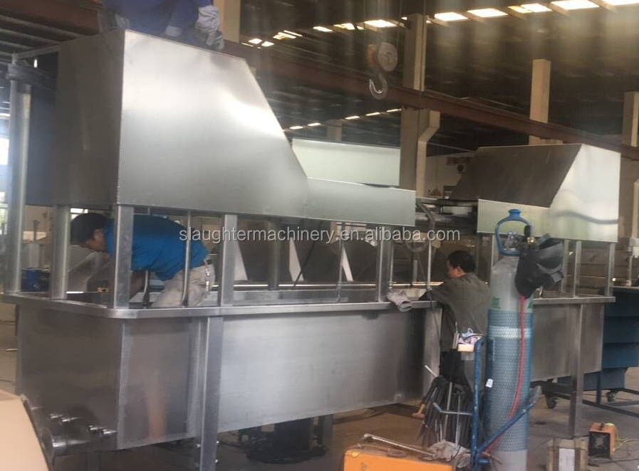 poultry slaughterhouse scalder for chicken processing plant