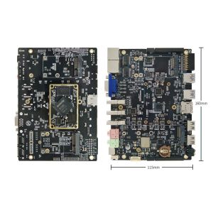 RK3568 Compact Powerful Single Board Computer With Display Type-A HDMI 1.4 Up To