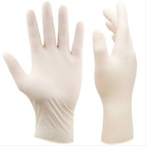 100 pcs/ 1 box Sterile Disposable Latex Gloves Protecting Latex Glove Powder